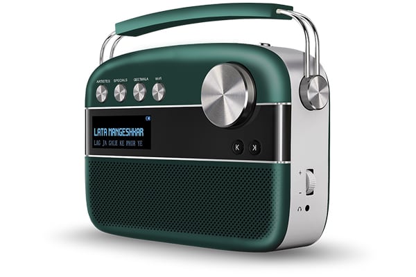 Saregama Carvaan 2.0 SC131 &ndash; Lettore Musicale Digitale Portatile, Colore Oro