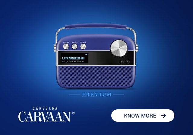 Saregama Carvaan Best Digital Audio Player with 5000 Evergreen Songs Saregama Carvaan Best Digital Audio Player with 5000 Evergreen Songs